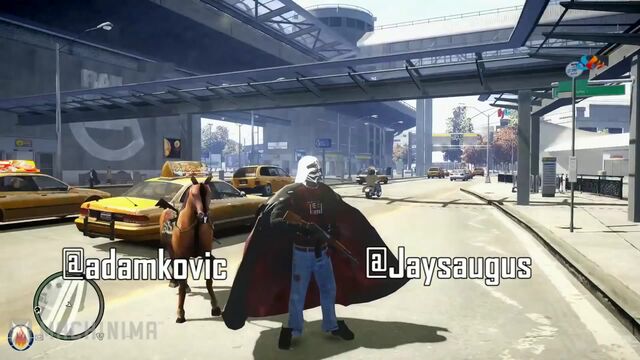 STAR WARS in GTA 4! Mod Game Play
